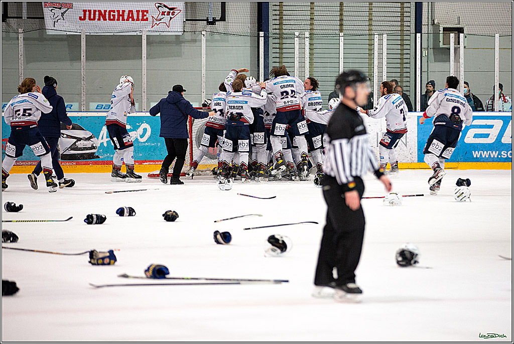 U20- DNL; Koelner Junghaie- Eisbaeren Juniors Berlin; Koeln, 27.03.2022